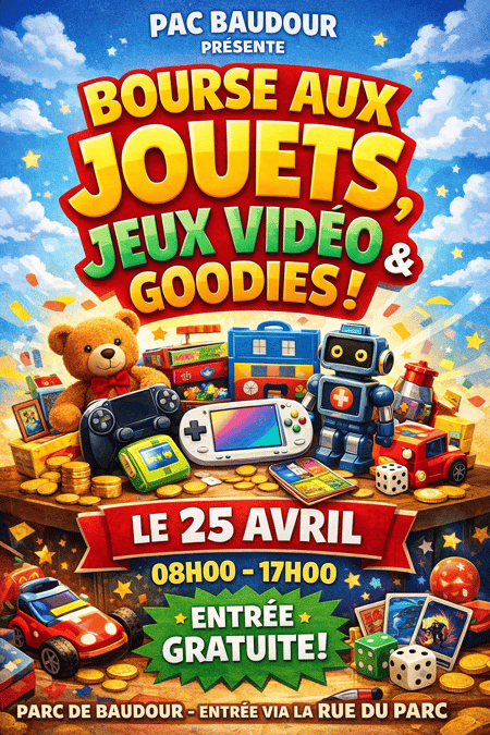 bourse aux jouets